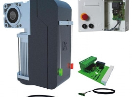 Комплект автоматики для секционных промышленных ворот BFT KIT PEGASO BCJA 230 V с блоком  управления ELMEC1 купить по низкой цене в городе Анапа