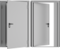 Технические двухстворчатые двери (DoorHan) купить по низкой цене в городе Анапа