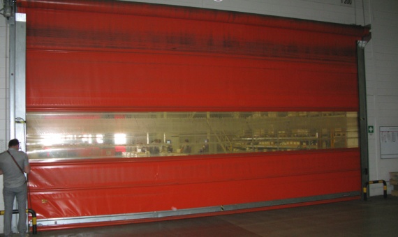 Скоростные спиральные ворота Doorhan HSSD 6000х4500 мм купить по низкой цене в городе Анапа