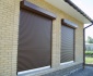 Рольставни на окно Alutech (шхв) 1250х1450,накладной монтаж,PD39mN,коричневая,ручное управление. купить по низкой цене в городе Анапа