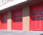 Промышленные секционные автоматические ворота (ШхВ) 3500х3300, цвет RAL3004 (красный), стандартный монтаж, ручные купить по низкой цене в городе Анапа