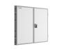 Дверь промышленная распашная двустворчатая для охлаждаемых помещений серии IDH2-1 (DoorHan) купить по низкой цене в городе Анапа